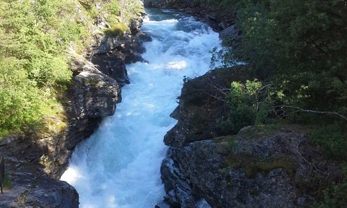 Водопад Vermafossen