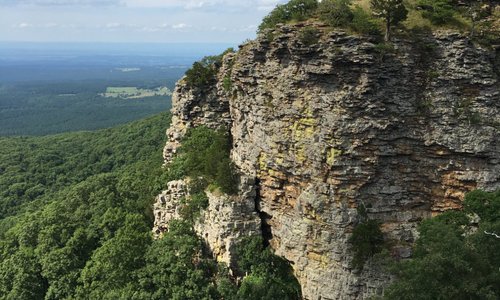 An overlook point on grounds