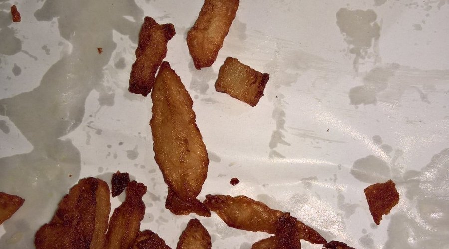 Frites brûlées