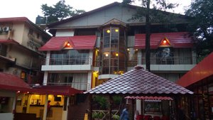 Hotel Kumar Plaza in Matheran, image may contain: Hotel, Resort, Neighborhood, Person