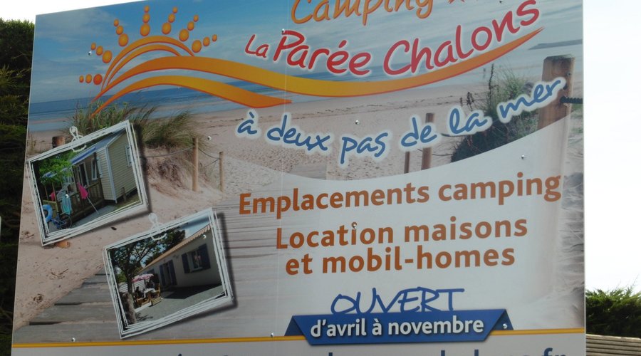 un camping proche de la plage...
