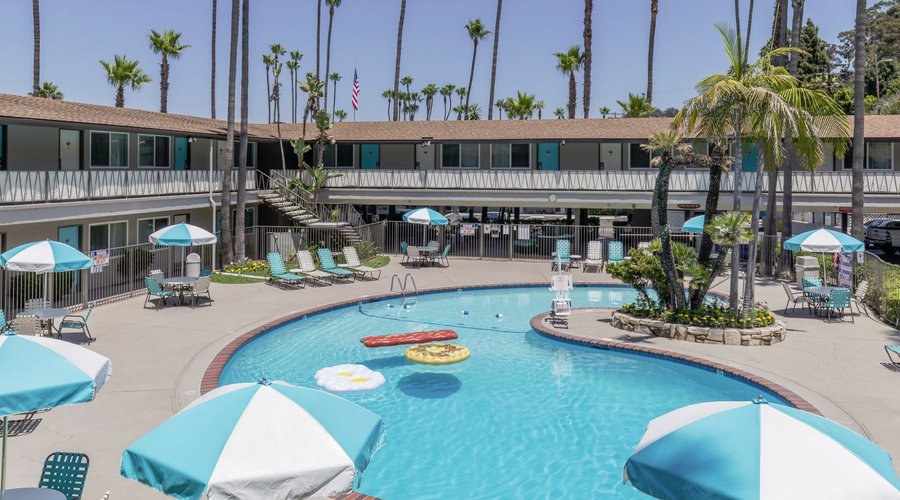 Relax and refresh poolside