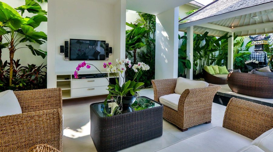 Villa Merta Sari 10 Villa 1 Living area