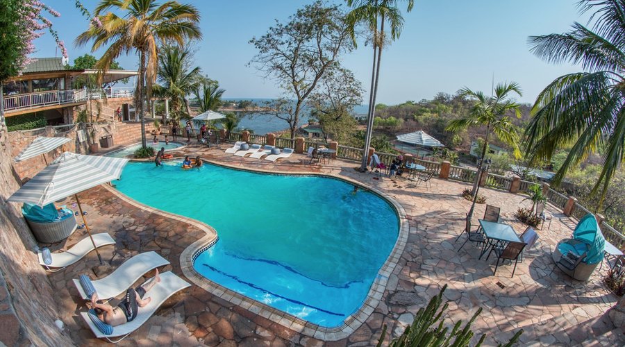 Lower pool @ Lake Kariba Inns