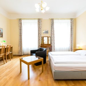The Triple Room at the Hotel Graf Stadion