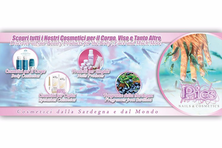 Cosmetics Shop Made in Sardinia, Nails & Dottor Fish Spa in Alghero City