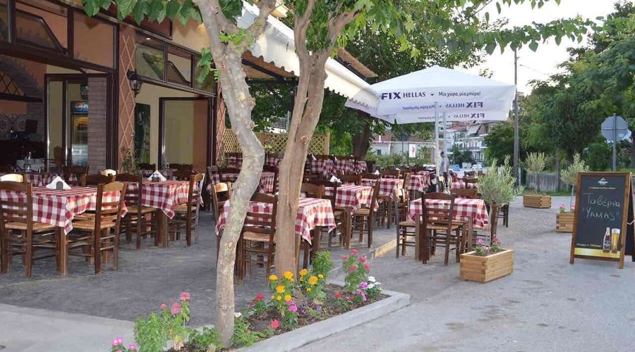 A traditional Greek tavern where you can enjoy lunch or / and dinner !!!!
