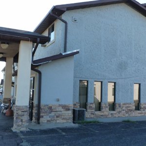 View of the office and breakfast area