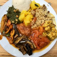 Veganes Brunchbuffet