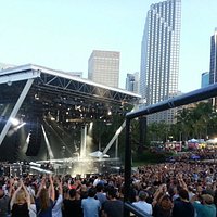 The Cure concert at Bayfront Park Amphitheatre, Miami, FL. June 27, 2016