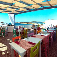 Lunch from Pastello with sea view