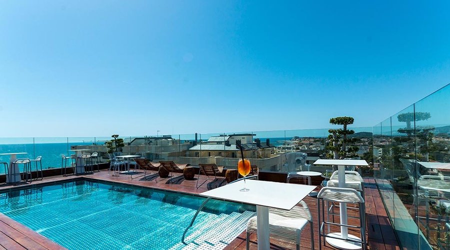 Panoramic rooftop terrace SKY Bar - Hotel MIM Sitges