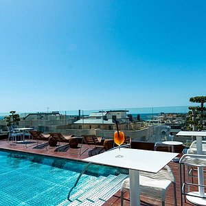 Panoramic rooftop terrace SKY Bar - Hotel MIM Sitges