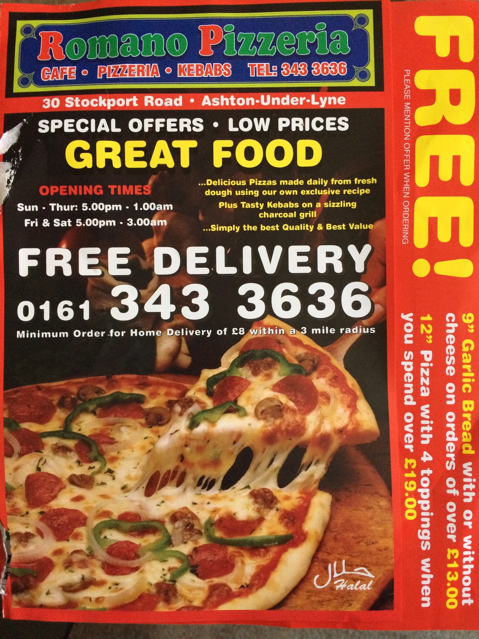 ROMANO PIZZERIA Ashton under Lyne Photos Restaurant Reviews Order Online Food Delivery Tripadvisor