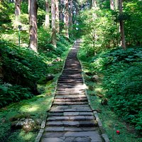 石段が続きます