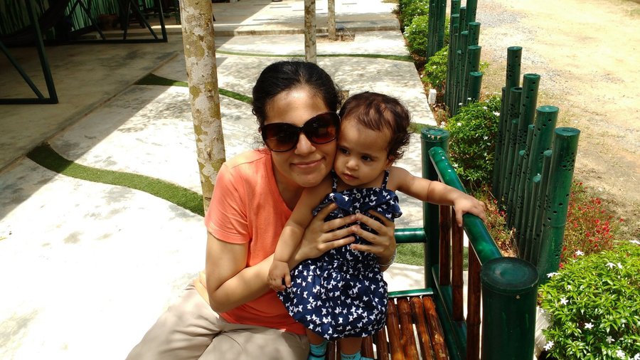My wife and daughter ...