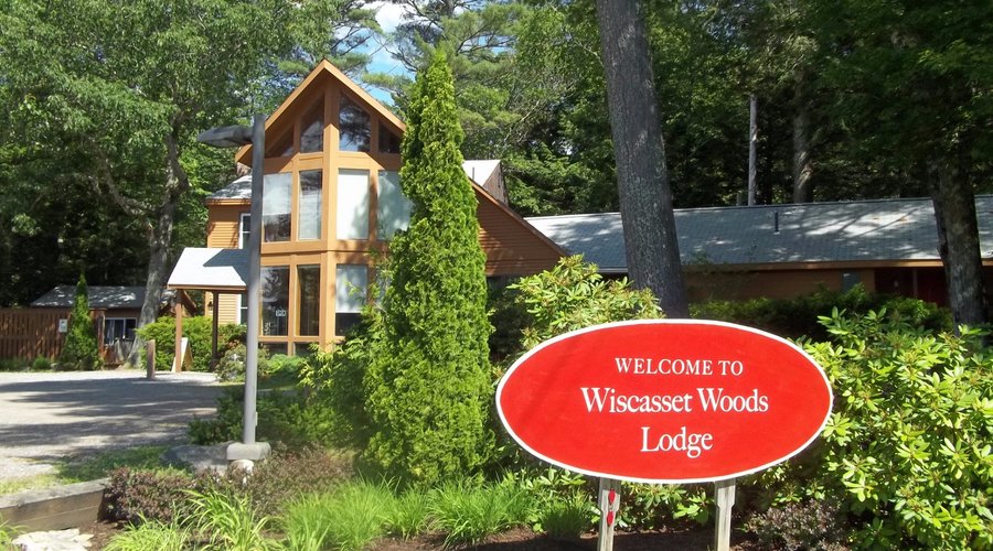 Spring time at Wiscasset Woods Lodge
