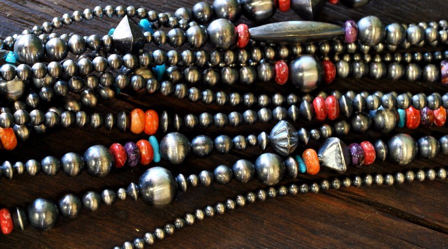 Heavy Spiny Oyster Forest Turquoise Navajo Sterling Native American Jewelry Silver Bracelet