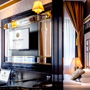 Hotel Dana Business & Conference in Szczecin, image may contain: Lighting, Furniture