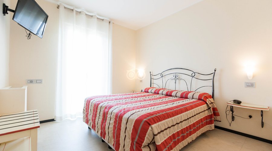 The Superior Room with Front Lake View Balcony at the Hotel Silvio