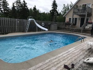Piscina y playa