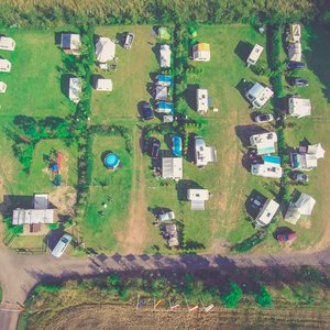camping 2 z lotu ptaka