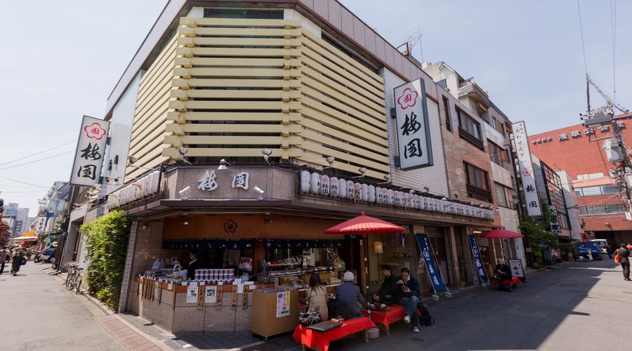 Street at the Asakusa Shigetsu