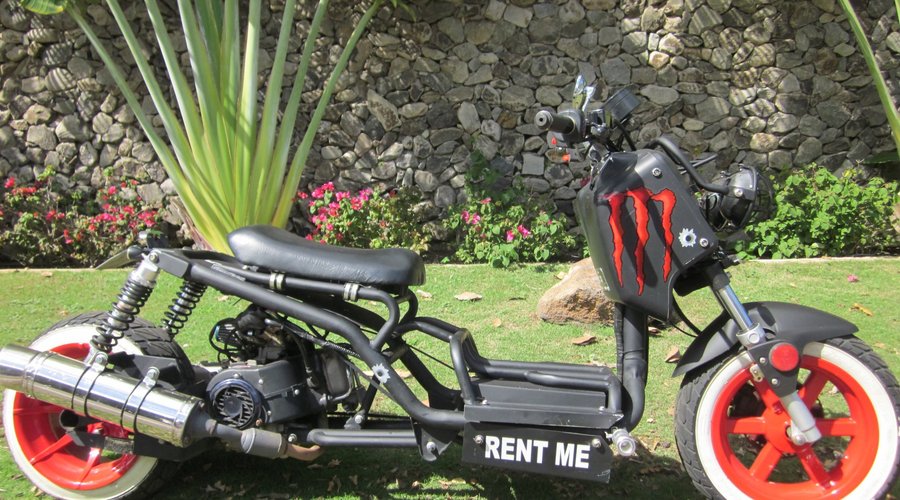 We offer CUSTOM scooters to rent!