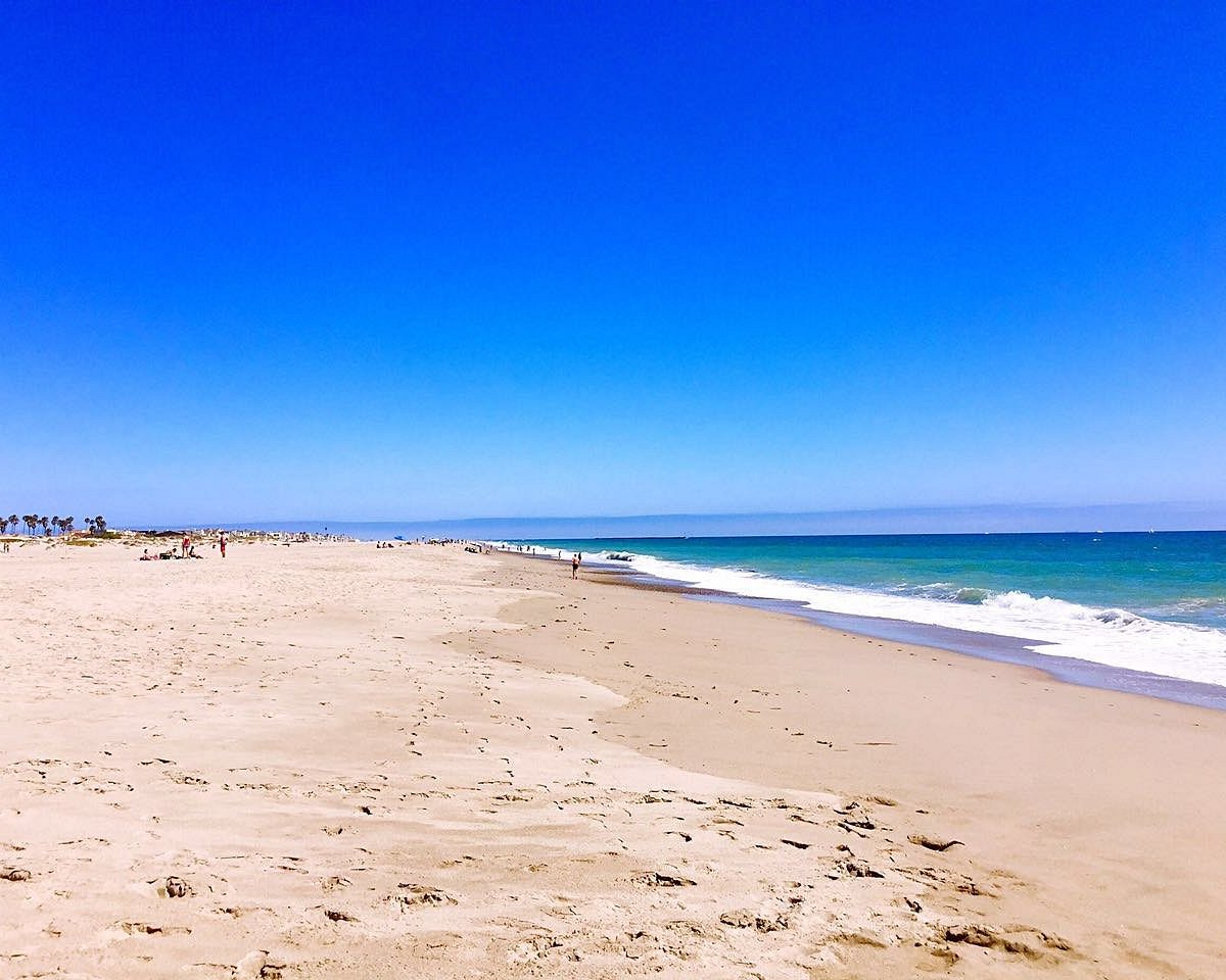 Окснард Калифорния Санд Бич. США пляж парк. Oxnard Beach Park. Oxnard.