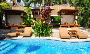 Boracay Beach Club in Panay Island, image may contain: Villa, Hotel, Resort, Pool