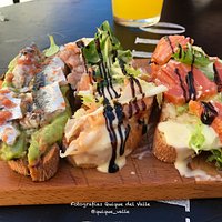 Variedad de tostas