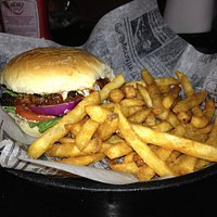 Bufalucco Burger with Seasoned Fries
