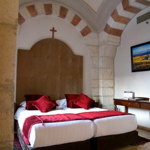 Notre Dame Guest House in Jerusalem, image may contain: Arch, Architecture, Fortress, Castle