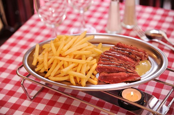 Dinner at Eiffel Tower Restaurant - Steak and sides - Picture of Eiffel  Tower Restaurant at Paris Las Vegas - Tripadvisor