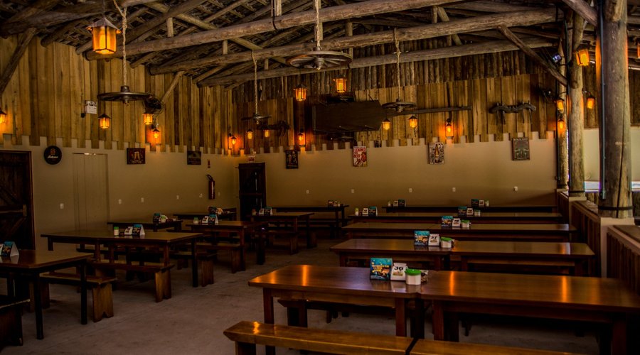Espaço amplo para realização de eventos
