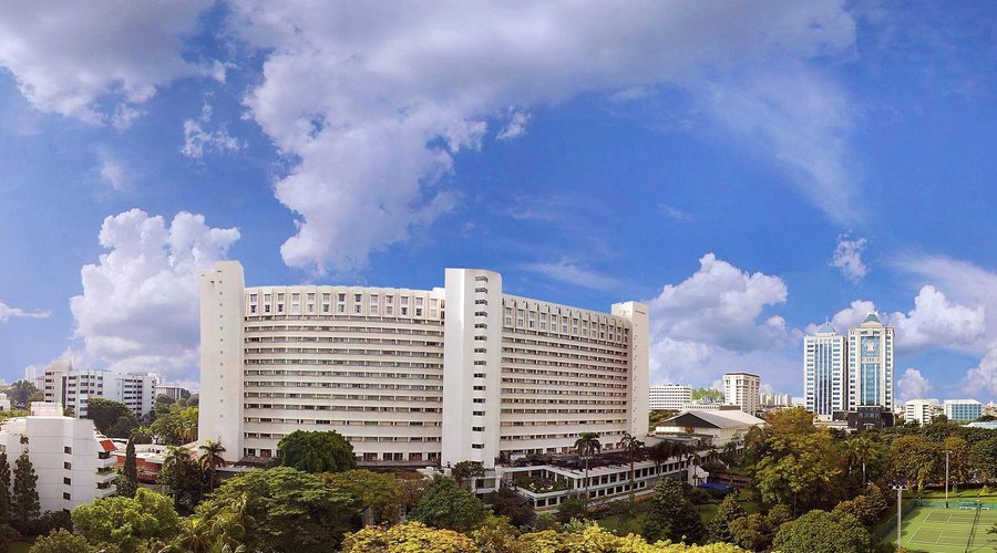 Aerial Hotel Borobudur Jakarta