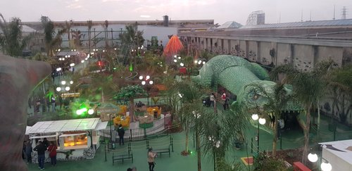 Vista da roda gigante