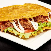 Delicioso Patacon de Carne o Pollo...como lo desees