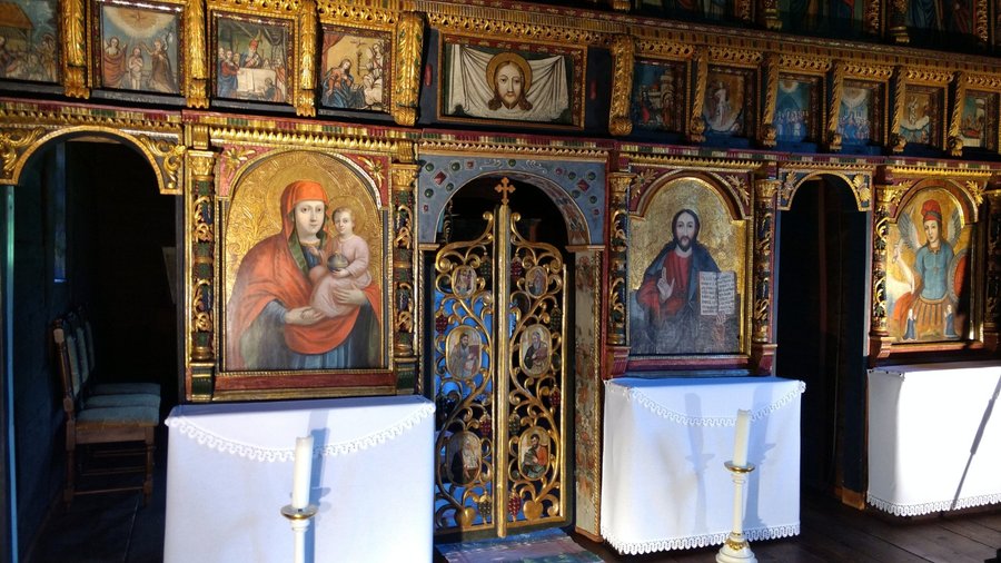 Iconostase de l'église du skansen