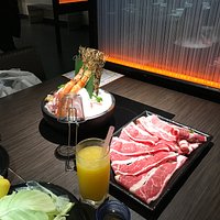 海鮮盤和牛小排