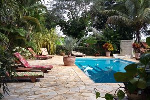 Piscina e praia