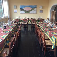 sala pronta a banchetto