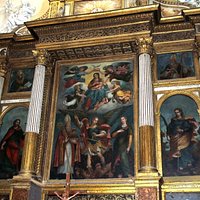 Lanciano - Chiesa di S. Agostino, pala d'altare