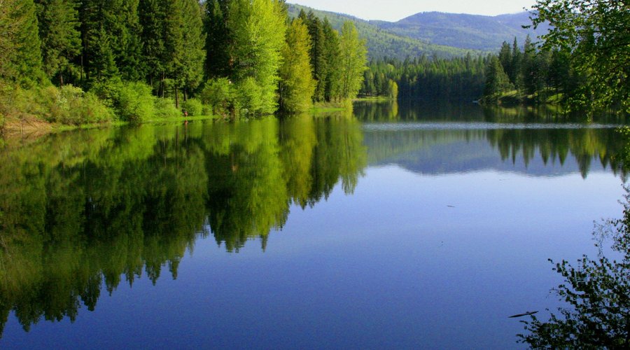 Small lake nearby - Lake Sans Souci 