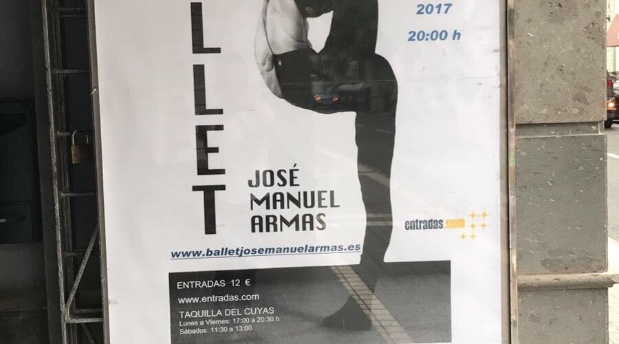Hemos acudido a ver el espectáculo de Ballet de la compañía de Danza José Manuel Armas al teatro