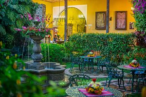 Hotel Casa Antigua by AHS in Antigua, image may contain: Villa, Housing, Garden, Backyard