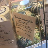 Cheese rolled in cabbage