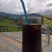 Blick in die Berge im Außenbereich
