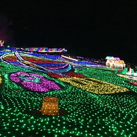 Tokyo German Village X-mas night illumination