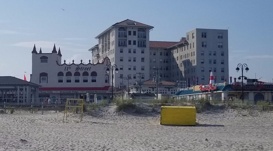 View from the Ocean City Beach